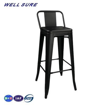 Indoor Outdoor Metal Bar Chair High Stool Chairs