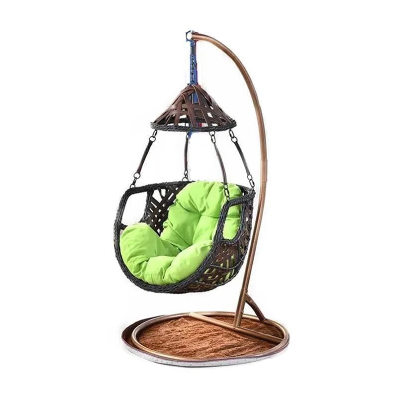 Leisure Morden Style Outdoor Rattan Hanging Garden Swing Chair
