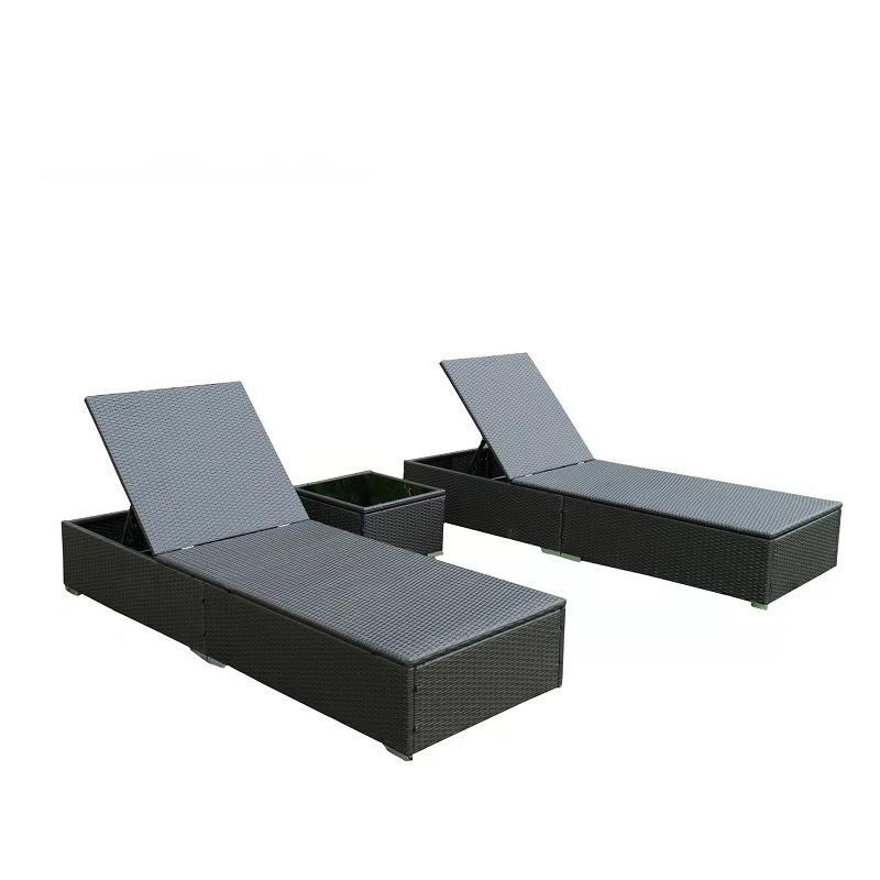 Modern Outdoor Simple Furniture Garden Hotel Folding Cool Lazy Leisure Bed