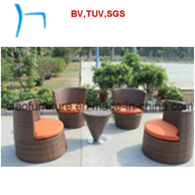 F- Outdoor Furniture Rattan Dining Table and Chair (6423)