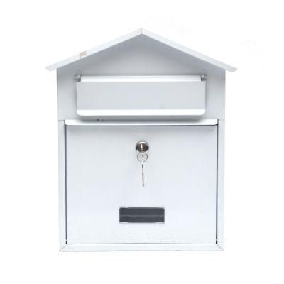 Manufacturer Galvanized Steel Rustproof Mailbox Modern Metal Mailbox Post Box