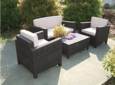 Rattan Chair and Table