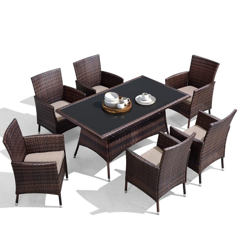 Aluminum Frame Outdoor Dining Sets Furniture
