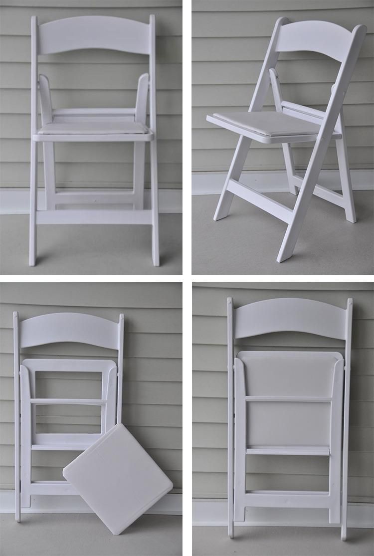 Waterproof Banquet Portable White Resin Folding Wimbledon Chairs for Kids