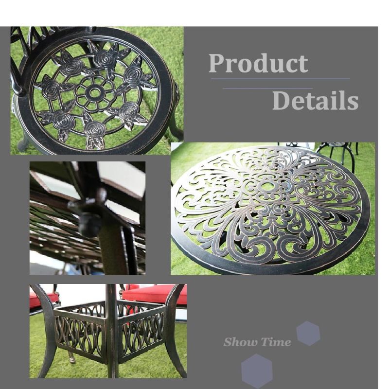 High Quality Aluminium Sofa Garden Sofa Furniture Outdoor Patio Sofa Set