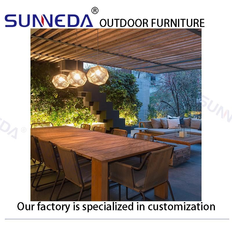 Ecological Design Leisure Bistro Studio Picnic Hotel Outdoor Armchair All - Weather Suitable Set for Balcony Garden Courtyard Indoor and Outdoor Decoration