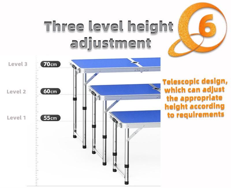 2021 Outdoor Camping Folding Table Product Display Table 16