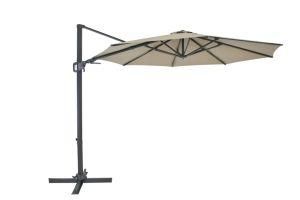 10FT Outdoor Big Umbrella Patio Aluminum Metal Cantilever Garden Roma Umbrella