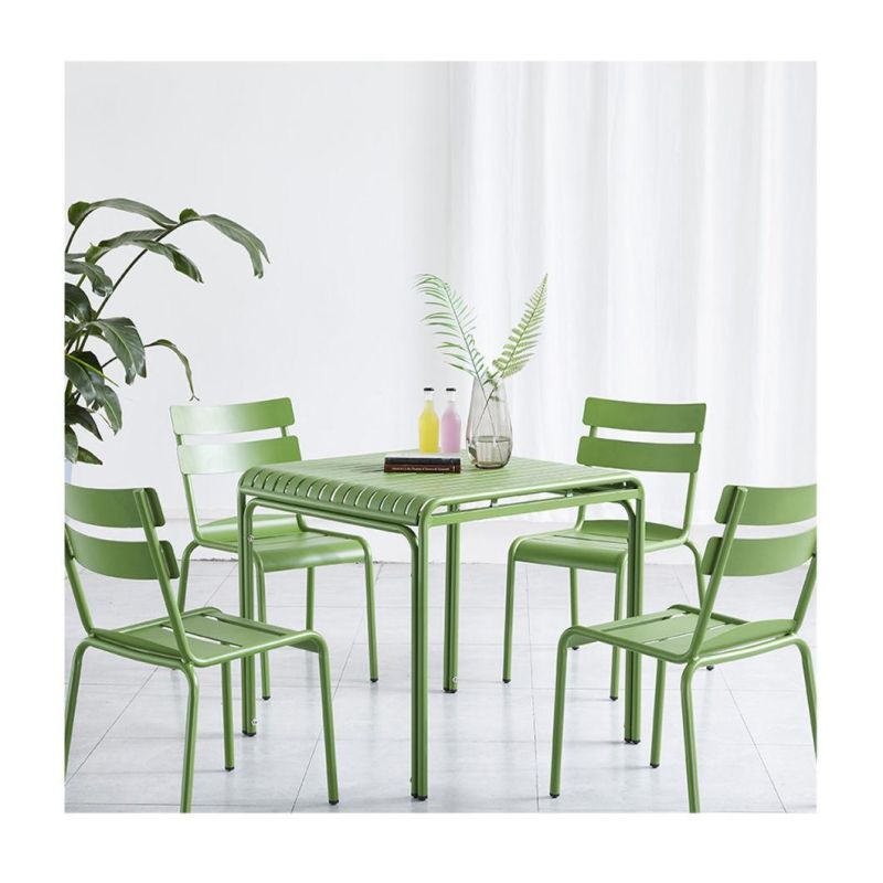 Wholesale Favorable Good Quality Aluminum Public Leisure Park Garden Chair