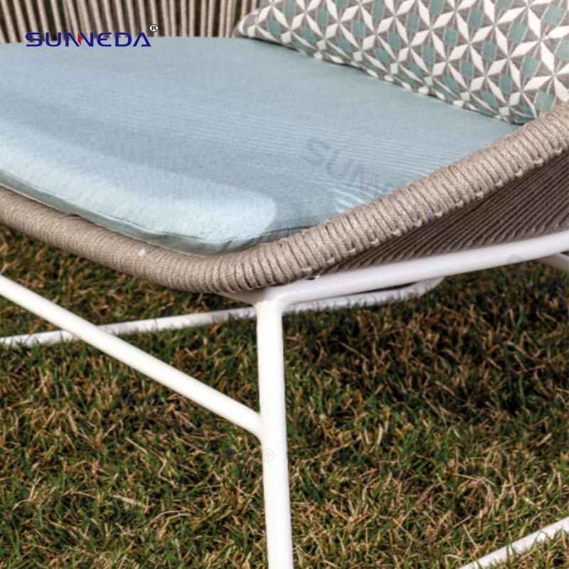 Rattan Hotel Garden Furniture Set Home Villa Outdoor Patio Rope Rattan Dining Chair