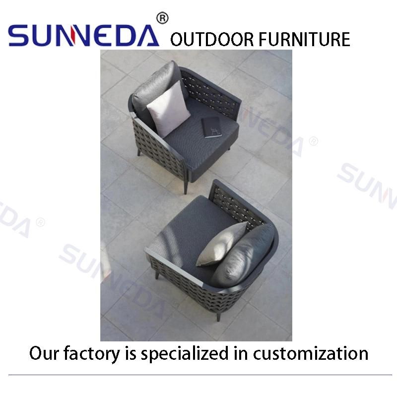 Wide Garden Leisure Elegant Terrace Close Patio 3 Seat Sofa