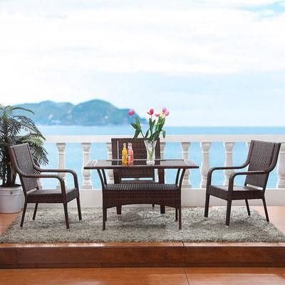 Garden Dining Table Chair Rattan Chair Courtyard Outdoor Teng Chair