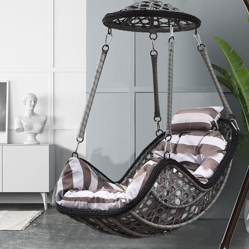 Fashionable Leisure Furniture Hanging Rattan Home Garden Ergonomic Swing Chair