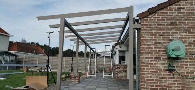 China Wholesale Easy Install Aluminum Outdoor Pergola Aluminum Patio Roof Profiles