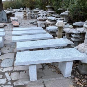 out Door Decorative Hand Made Garden Marble and Granite Bench Onyx Stool Stone Bench