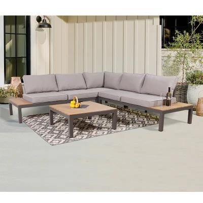 Restaurant Unfolded Darwin Sofa and Lounger Outdoor Two Seater Lounge