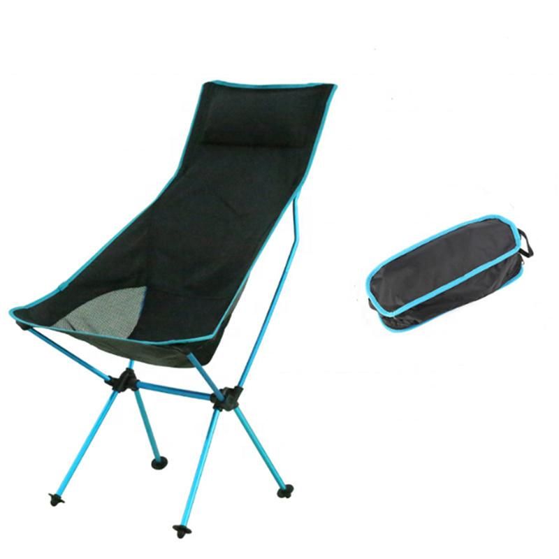 Folding Chair Ultralight Portable Fishing Beach Moon Chairs Camping Travel Picnic Tools Ultralight Folding Chair Esg15096
