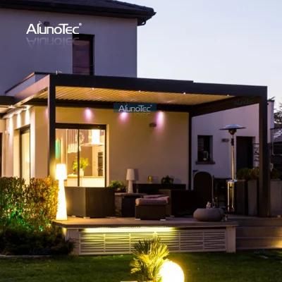 Pavilion 3x4m Customize Size Durable Louver Pergola Aluminum Patio Cover Roof Gazebo