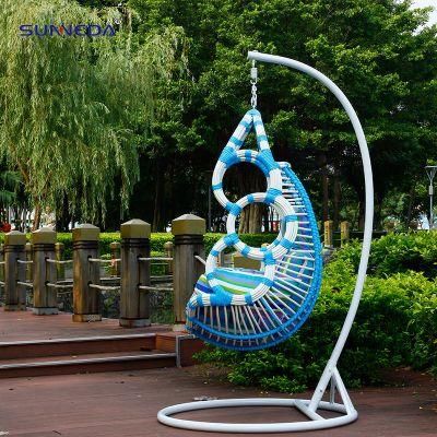 Modren Indoor Swing Chairs Leisure Rattan Outdoor Hanging Chairs
