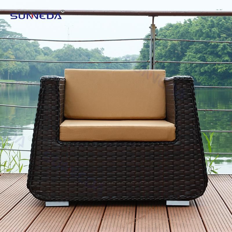 Villa Leisure Swimming Pool Wicker Woven Rattan Garden Sofa Sets