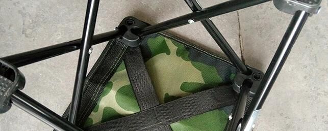 600d Portable Ultra-Light Iron Fishing Stool Folding Stool