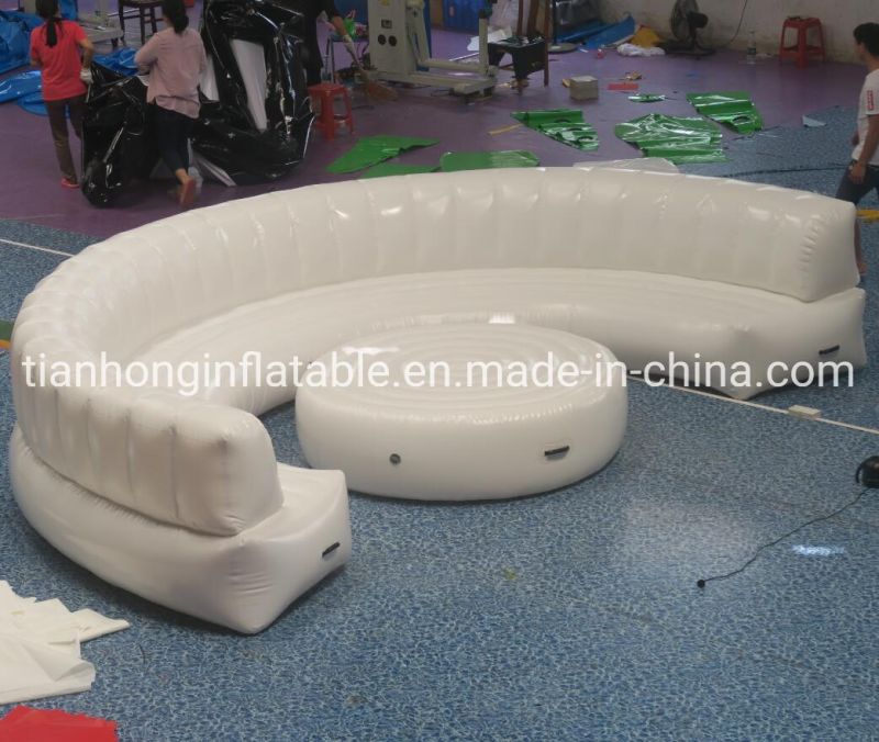 Outdoor 6m White Inflatable Sofa