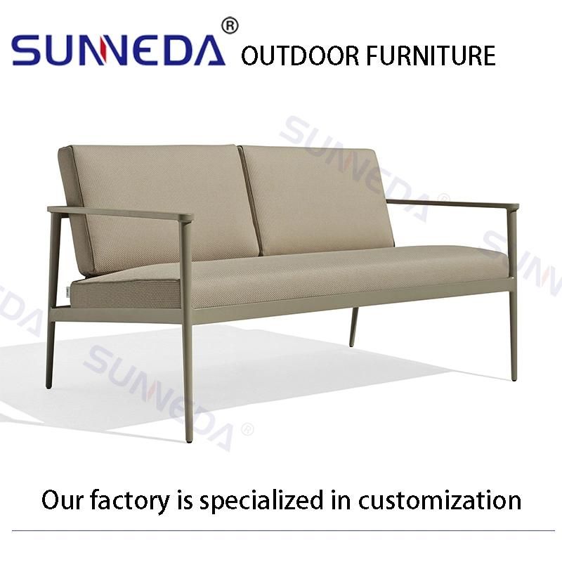 Aluminum Frame Morden Furniture Outdoor Chair Garden Sofas Furniture