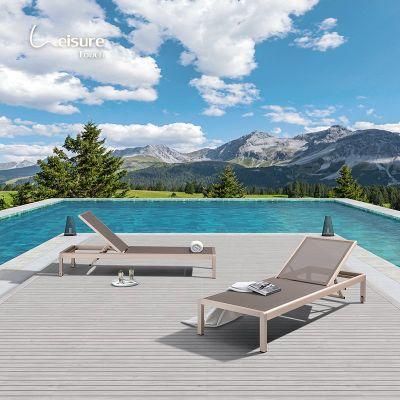 All Weather Patio Furniture Aluminium Material Sun Lounger - Keith