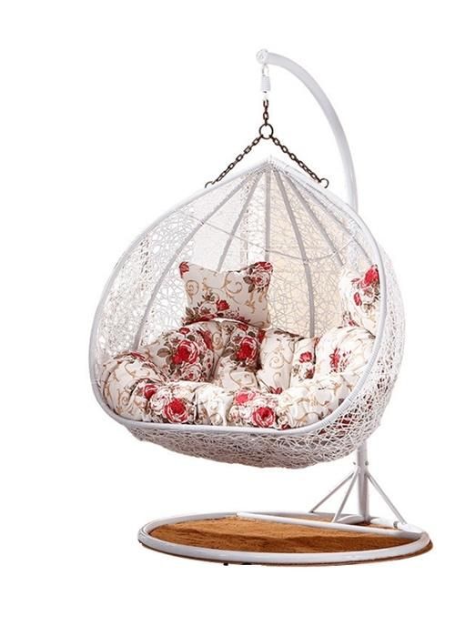 Modern Garden Rattan Wicker Leisure Revolving Comfortable Patio Swing Chair