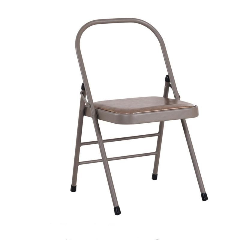 Beat Selling Foldable Meeting Training Metal Camping Dining Folding Chair