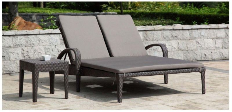 Luxury Contemporary Rattan Sun Lounger for Pool / Garden / Beach to Sea Port by Sea