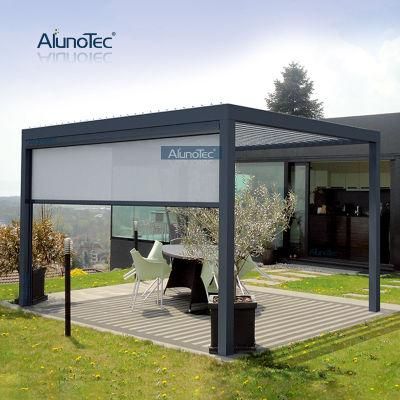 Customized Safe Garden Motorized Pergola Intelligent Control Outdoor Gazebo Modern Retractable Roof Car Canopy