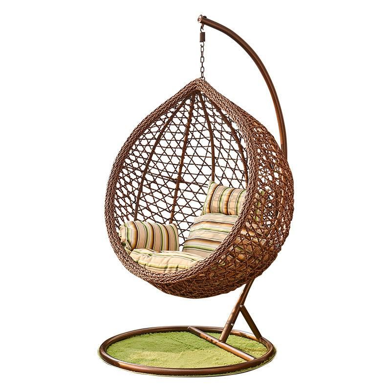 Outdoor Garden Home Patio Modern Rattan Hanging Wicker Swing Chair