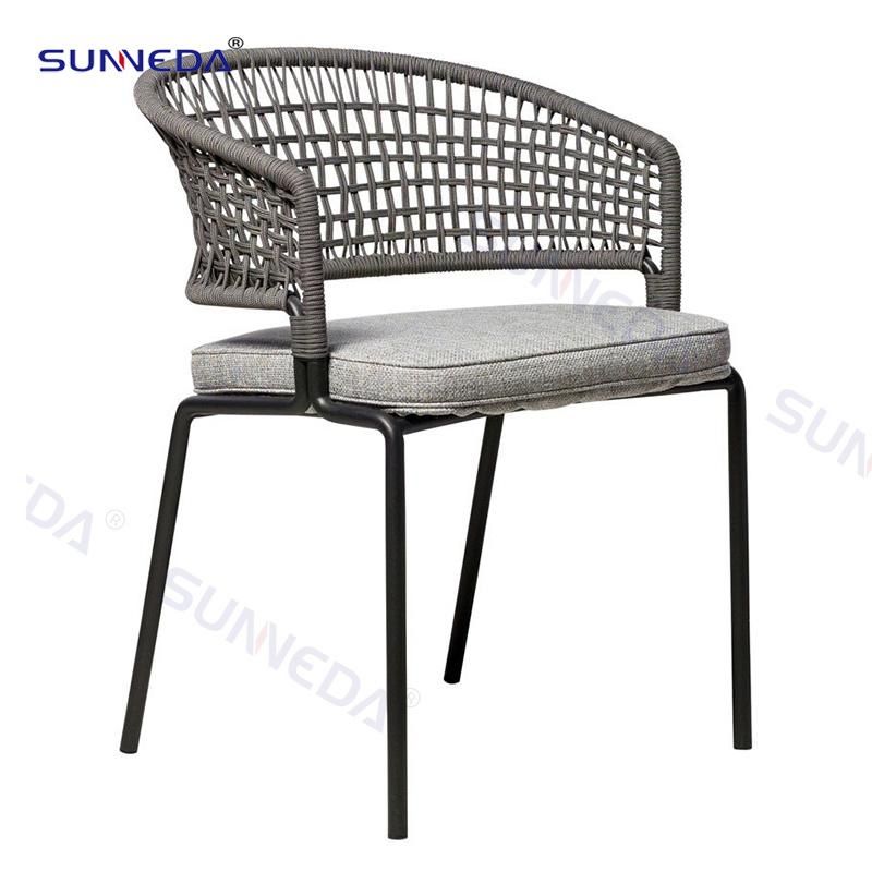 High Quality Garden Furniture Table Set with Pure Hand Rope