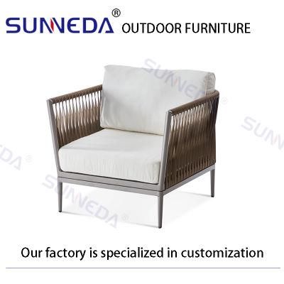 Modern Outdoor Series Concubine Chair Sofa with Tea Table