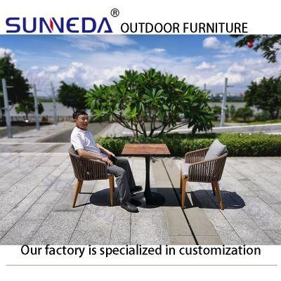 Outdoor Garden Furniture Sets Leisure Patio Sun Aluminum Chair with Table