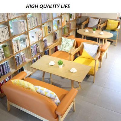 Amazon Hot-Sale Ibrary, Book Bar, Rest Area, Leisure Negotiation, Coffee Shop, Sofa, Dessert, Catering, Milk Tea Shop, Table and Chair Combination