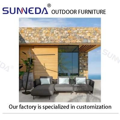Rattan Lounge Corner Patio Combination Home Goods Outdoor Furniture Set