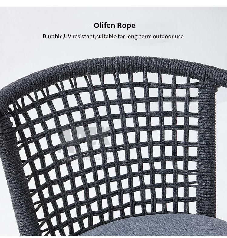 Wholesale Outdoor Patio Aluminum Dining Restaurant Chair