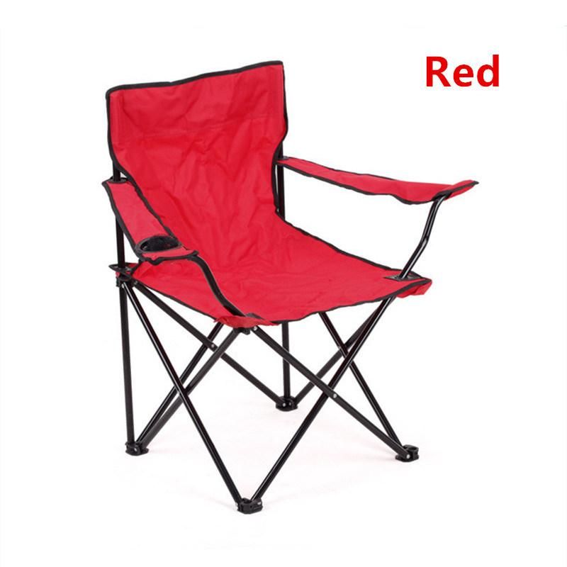China Factory Outdoor Leisure 600d Oxford Foldable Beach Chair for Camping/Fishing