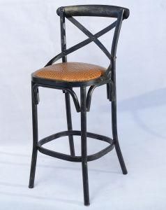 Restaurant Bar Furniture Coffee High Back Bar Chair