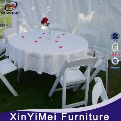 Promotion Party Furniture White Resin Folding Wimbledon Chair