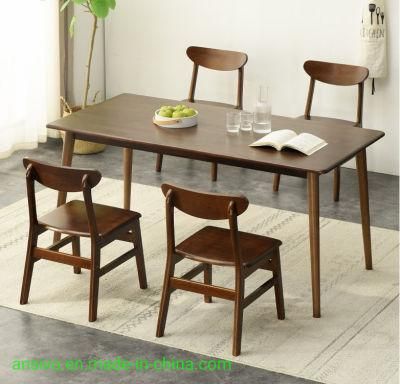 The Living Room Dining Room Backrest Is All Solid Wood Best Quality Outdoor Wooden Chair Modern Wooden Dining Chairs