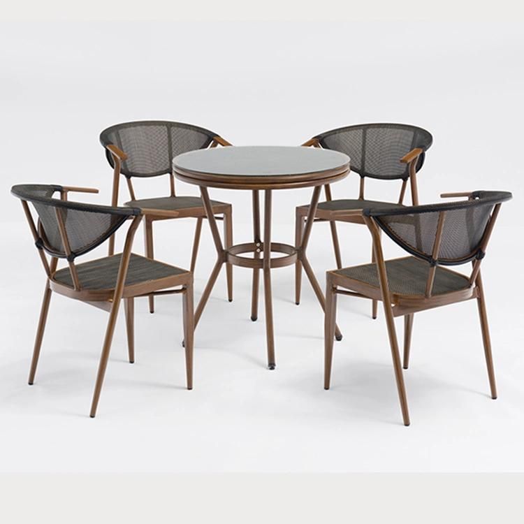 E-Commerce Hot Sale China Luxury Modern Fabric Furniture Garden Outdoor Table Set