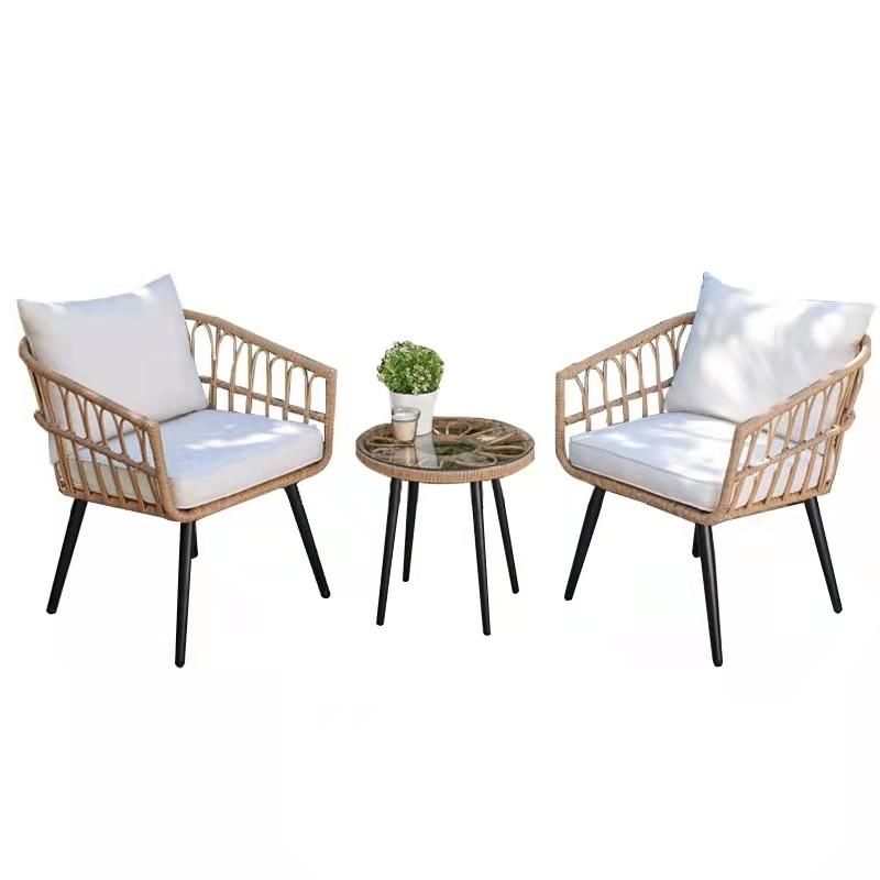 Modern Simple Outdoor Solid Wood Seaside Camping Garden Furniture Sets