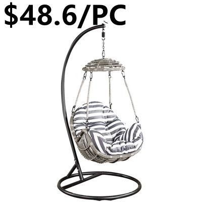 Home Furniture Outdoor Swing Garden Hanging Egg Wicker Swing Chair