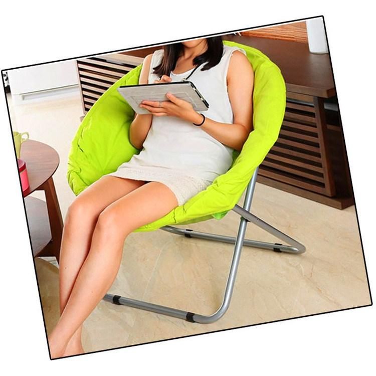 Moon Chair Large Folding Loafer Chair Home Leisure and Comfortable Siesta Back Single Sofa Folding Beach Chair
