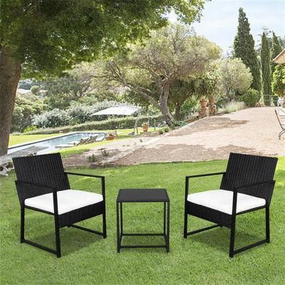 Outdoor Garden Furniture Sets One Table and Two Chairs Furniture Sets
