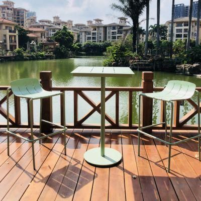 Sunlink Aluminum Metal Green Outdoor Chair Painting Garden Furniture