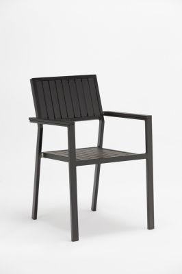 Chair with Plastic Wood Perfect for Dining Garden Furniture